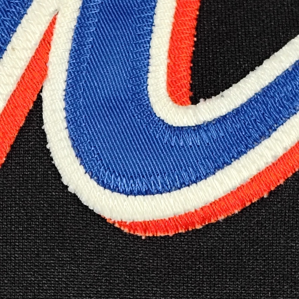 Vintage Majestic Jose Reyes #7 New York Mets Jersey Mens XL Black MLB Short Slv - Picture 7 of 16